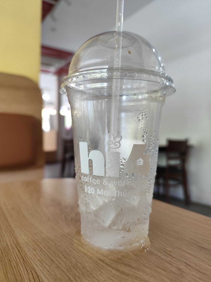 An iced drink